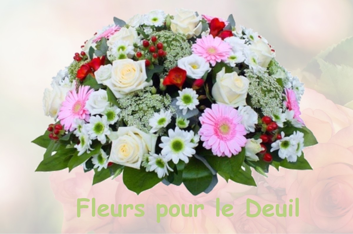 fleurs deuil JUILLAC-LE-COQ